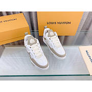 Louis Vuitton LV Skate Sneaker Beige And White - 3