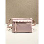 Prada Re-Nylon Small Padded Shoulder Bag Pink 23x16x11cm - 5