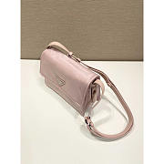 Prada Re-Nylon Small Padded Shoulder Bag Pink 23x16x11cm - 4