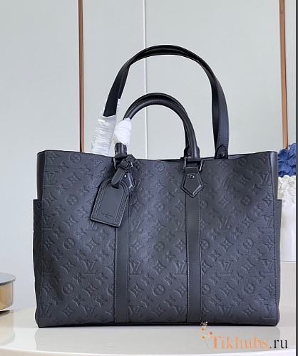 Louis Vuitton LV Sac Plat 24H Black 44 x 33 x 18 cm - 1