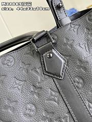 Louis Vuitton LV Sac Plat 24H Black 44 x 33 x 18 cm - 2