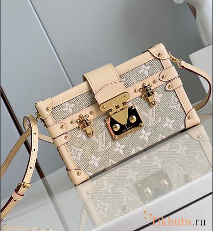 Louis Vuitton LV Petite Malle Beige 20 x 12.5 x 6 cm - 1