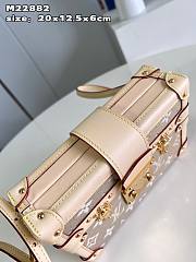 Louis Vuitton LV Petite Malle Beige 20 x 12.5 x 6 cm - 5