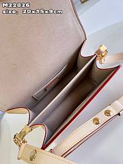 Louis Vuitton LV Mini Dauphine Beige 20 x 15 x 9 cm - 6