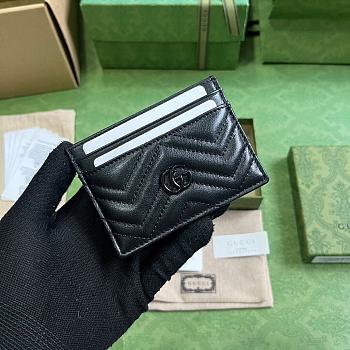 Gucci Card Holder Black 10x7cm