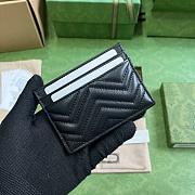 Gucci Card Holder Black 10x7cm - 6