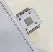 Fendi Baguette White leather Fendi by Marc Jacobs Bag 27x15x6cm - 6