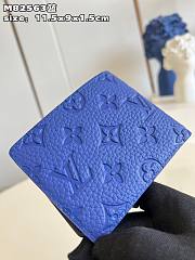 Louis Vuitton LV Multiple Blue 11.5 x 9 x 1.5 cm - 4