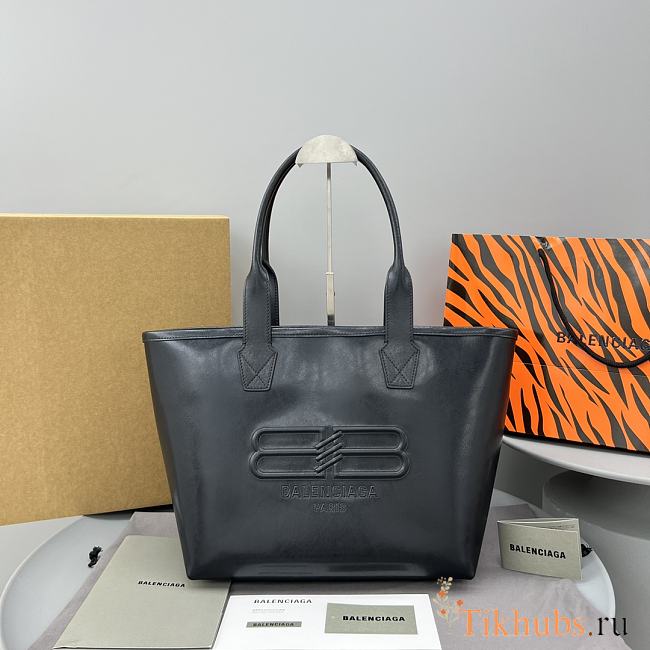 Balenciaga Jumbo Small Tote Bag Black 45x30x27cm - 1