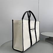 Balenciaga Hardware Large Tote Bag Light Beige 48x14x32cm - 4