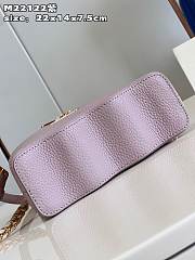 Louis Vuitton LV Capucines Mini Light Pink 22 x 14 x 7.5 cm - 4