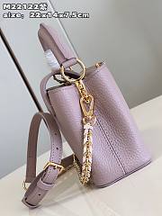 Louis Vuitton LV Capucines Mini Light Pink 22 x 14 x 7.5 cm - 3