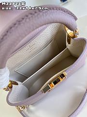 Louis Vuitton LV Capucines Mini Light Pink 22 x 14 x 7.5 cm - 2