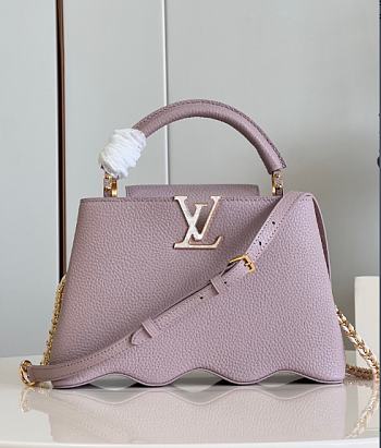 Louis Vuitton LV Capucines BB Mini Light Pink 27x18x9cm