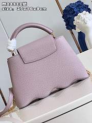 Louis Vuitton LV Capucines BB Mini Light Pink 27x18x9cm - 6