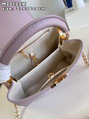 Louis Vuitton LV Capucines BB Mini Light Pink 27x18x9cm - 5