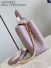 Louis Vuitton LV Capucines BB Mini Light Pink 27x18x9cm - 3