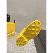 Chanel Short Yellow Rain Boots - 2