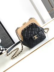 Chanel Lambskin Wood Black - 1