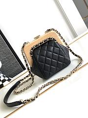 Chanel Lambskin Wood Black - 6