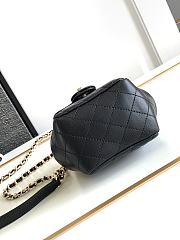 Chanel Lambskin Wood Black - 4