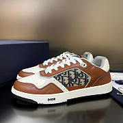 Dior B27 Low-Top Sneaker Brown and Cream - 5