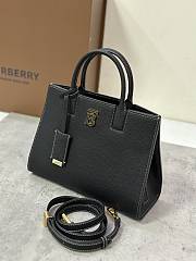 Burberry Mini Frances Bag Black 27x11x20cm - 6