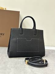 Burberry Mini Frances Bag Black 27x11x20cm - 3