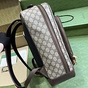 Gucci Ophidia GG Medium Backpack Brown 30x40x14cm - 5