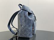 Louis Vuitton LV Montsouris Backpack Denim 32 x 40 x 19 cm - 6