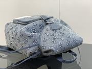 Louis Vuitton LV Montsouris Backpack Denim 32 x 40 x 19 cm - 5