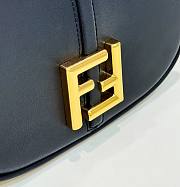 Fendi C’mon Small Black Leather Bag 21x15x6.5cm - 2