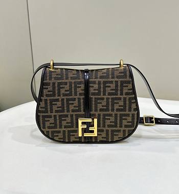 Fendi C’mon Medium Brown FF 25x20x7cm