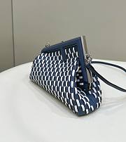 Fendi First Small White And Blue 26x18x9.5cm - 2