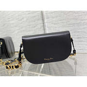 Dior CD Signature Bag With Strap Box Calfskin Black 21 x 6 x 12 cm - 6