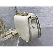 Dior CD Signature Bag With Strap Box Calfskin White 21 x 6 x 12 cm - 2