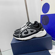 Dior B30 Sneaker Black Mesh and Technical Fabric - 5