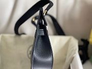 Hermes Mini Jypsiere Crossbody Bag Black Gold 23 x 17 x 9 cm - 3