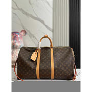 Louis Vuitton LV 55 Duffle Bag Monogram 55x31x26cm - 1