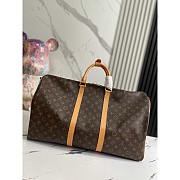 Louis Vuitton LV 55 Duffle Bag Monogram 55x31x26cm - 5