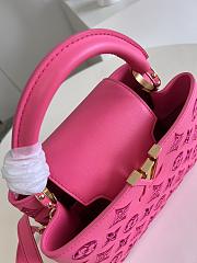 Louis Vuitton LV Capucines BB Pink Calfskin leather 27 x 18 x 9 cm - 3