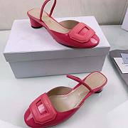 Dior Day Slingback Pump Indy Pink Patent Calfskin 3.5cm - 5