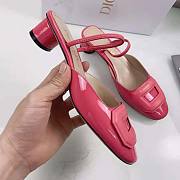 Dior Day Slingback Pump Indy Pink Patent Calfskin 3.5cm - 3