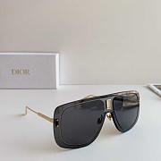 Dior UltraDior Sunglasses With Gold Hardware - 3