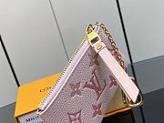 Louis Vuitton LV Key Pouch Pink 12 x 7 x 1.5 cm - 5