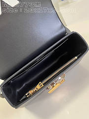 Louis Vuitton LV Twist MM Black 23 x 17 x 9.5 cm - 3