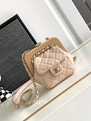 Chanel Lambskin Wood Beige - 1