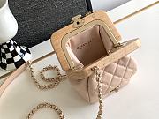 Chanel Lambskin Wood Beige - 6