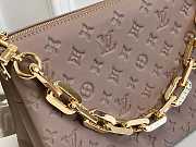 Louis Vuitton LV M21276 Coussin MM Bag Taupe 34x24x12cm - 3