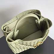 Bottega Veneta Medium Andiamo Green 32.5x24x12cm - 6